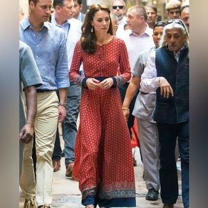 Glamorous maxi dress ASO Kate Middleton